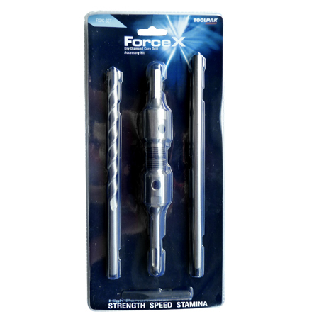 Force X 5 Piece Diamond Core Adaptor Pack 